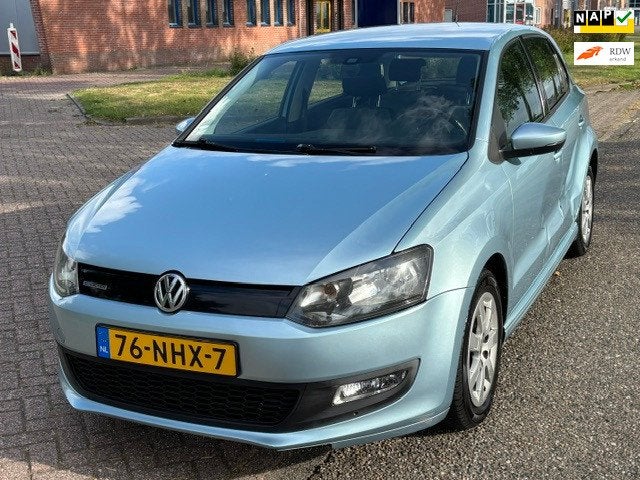 Volkswagen Polo 1.2 TDI BlueMotion Comfortline ECC Android E, Auto's, Voorwielaandrijving, Euro 5, Stof, Zwart