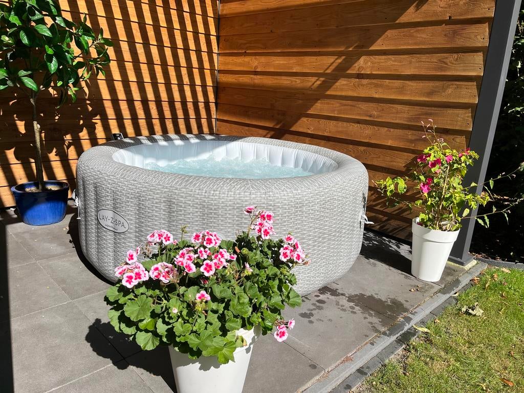 Lay Z Spa Honolulu bubbelbad, Ophalen, Gebruikt, Afdekzeil, Opblaasbaar