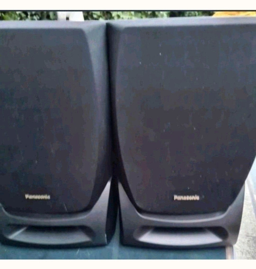Twee Panasonic SB-CH34 speakers