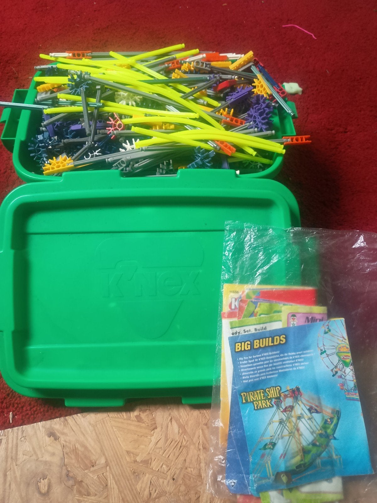 Knex hele bak vol, Kinderen en Baby's, Speelgoed | Bouwstenen, Zo goed als nieuw, K'nex, Ophalen of Verzenden