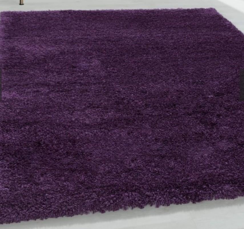Vloerkleed Lila 80x250 pool halfhoog superzacht nieuw!, Stijlvol comfortabel kwaliteit warm gezellig, Rechthoekig, Nieuw, 200 cm of meer