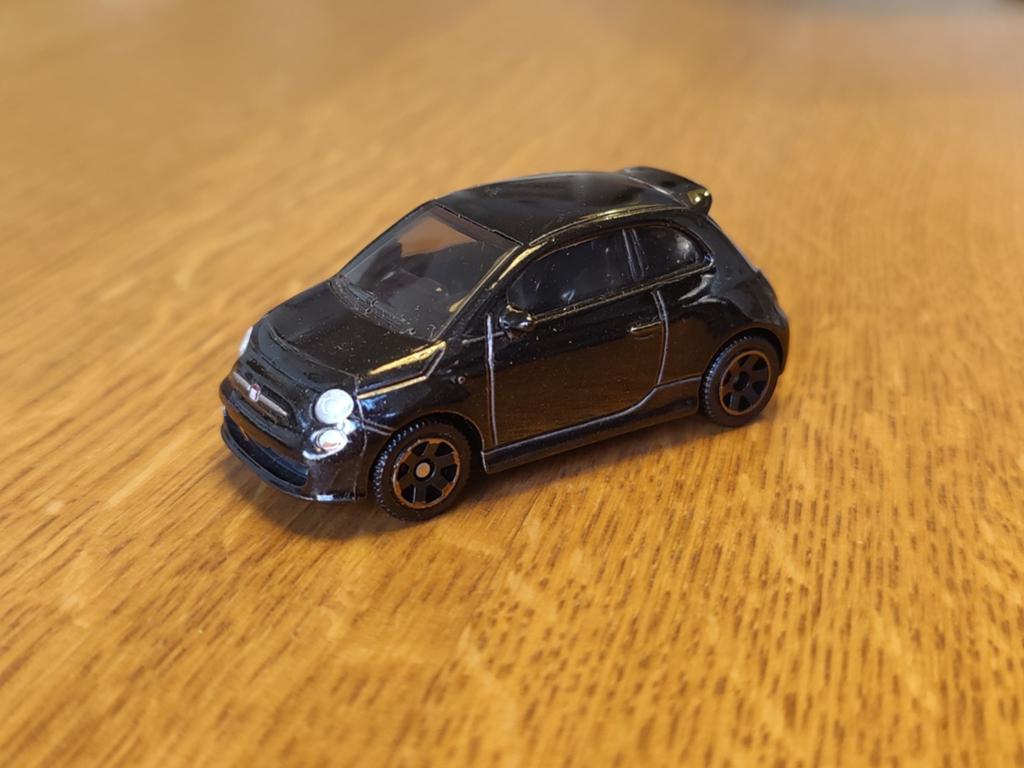 Matchbox Fiat 500 Turbo ZWART, Ophalen of Verzenden, Nieuw