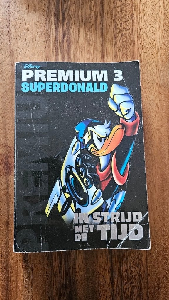 Disney Premium 3 Superdonald: In Strijd Met De Tijd, Eén stripboek, Ophalen of Verzenden, Gelezen, Walt Disney Company