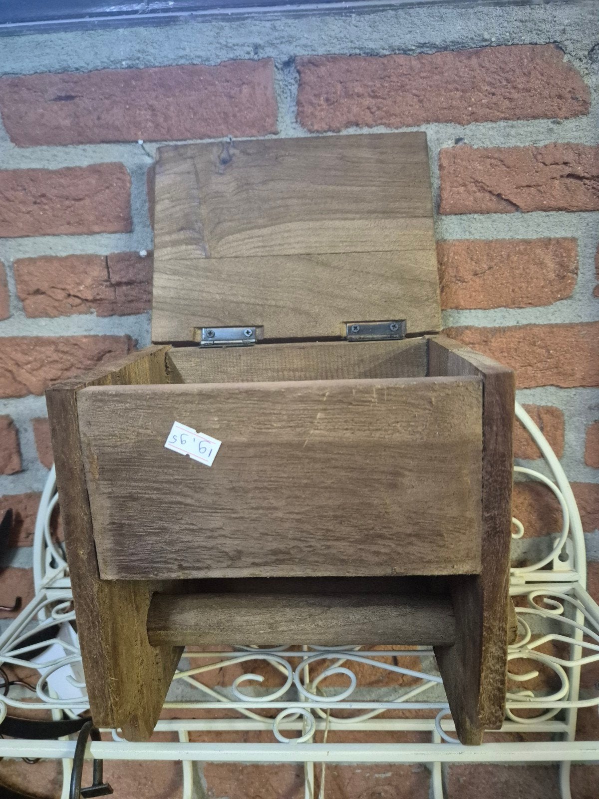 Houten toiletrolhouder - Landelijke stijl, Helene Livingstyle, Hout, H gh, 7531TJ