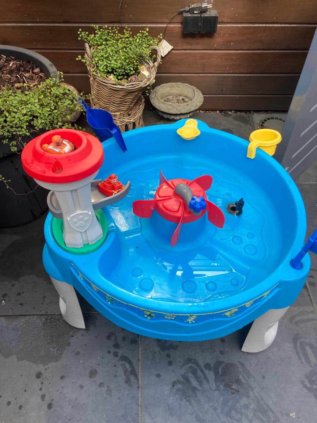 Water tafel, Ophalen, Gebruikt
