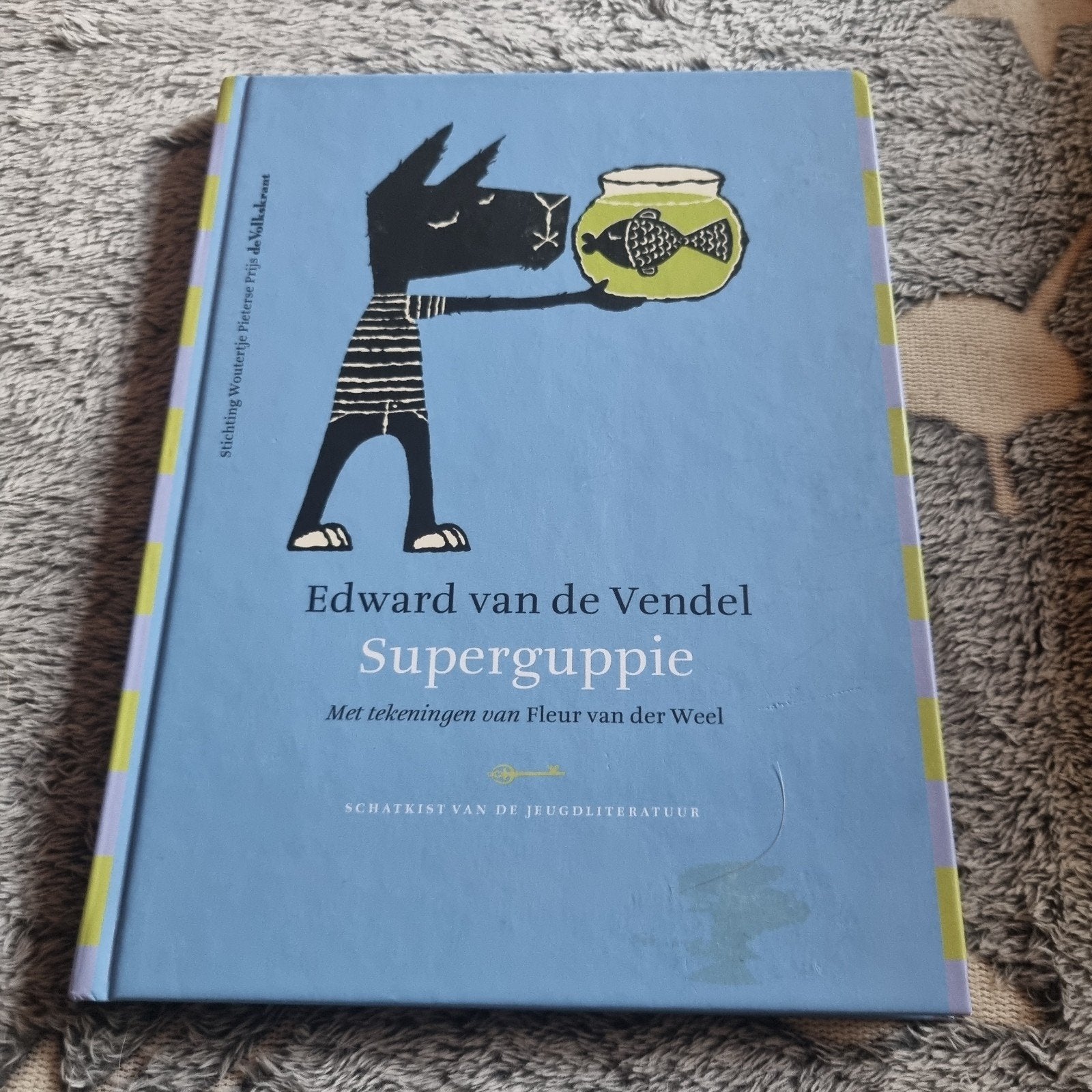 Superguppie - Edward van de Vendel (Kinderboek), Ophalen of Verzenden, Zo goed als nieuw, Edward van de Vendel, Fictie