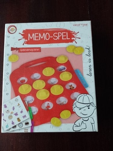 memo spel, compleet, vanaf 4 jaar, Ophalen, Zo goed als nieuw