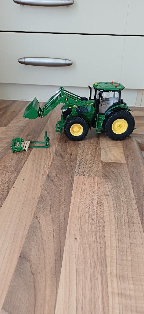 Radiografische john Deere trekker, Ophalen, Zo goed als nieuw, Onderdeel, RTR (Ready to Run)