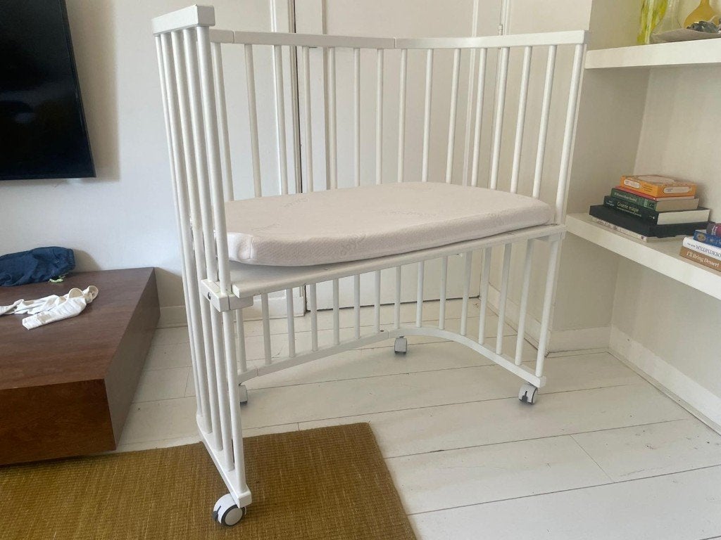 Babybay Maxi Co-Sleeper / Aanschuifbedje, Kinderen en Baby's, Babywiegjes en Ledikanten, Ophalen, Zo goed als nieuw, Wieg