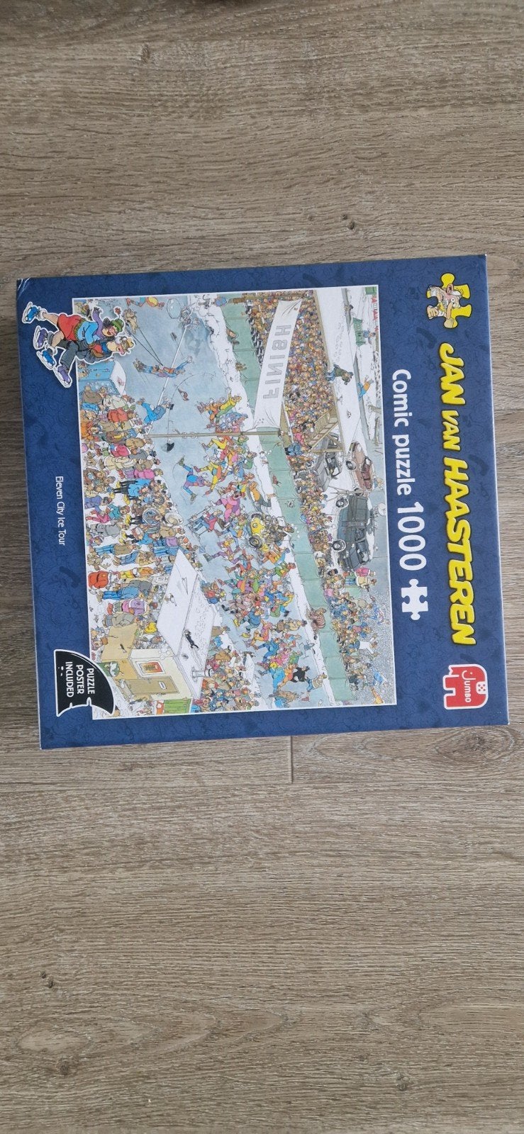 Jan van Haasteren elfsteden tocht, Ophalen of Verzenden, 500 t/m 1500 stukjes, Zo goed als nieuw, Legpuzzel