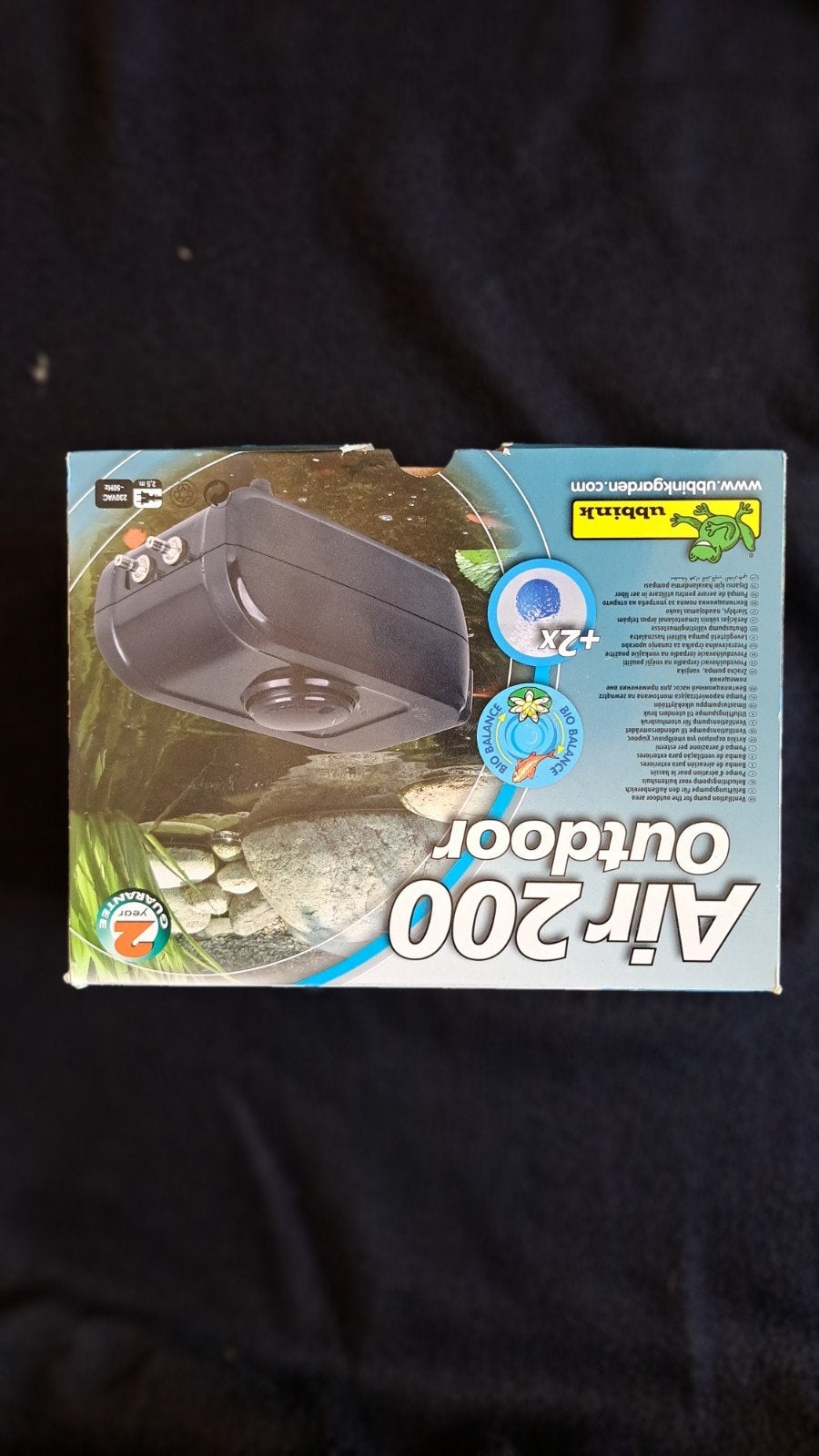 Ubbink Air 200 Outdoor Vijverpomp Beluchtingspomp, Ophalen, Nieuw, Vijverpomp