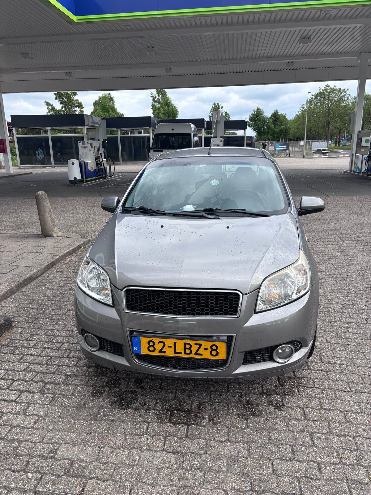 Chevrolet Aveo 1.2 16V 5D 2010 Grijs, Auto's, Voorwielaandrijving, 40 €/maand, Aveo, 4 cilinders
