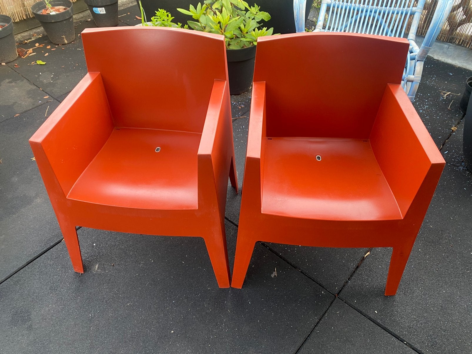 Driade Toy Atlantide Stoelen - Set van 2, Ophalen, Kunststof, Gebruikt, Twee