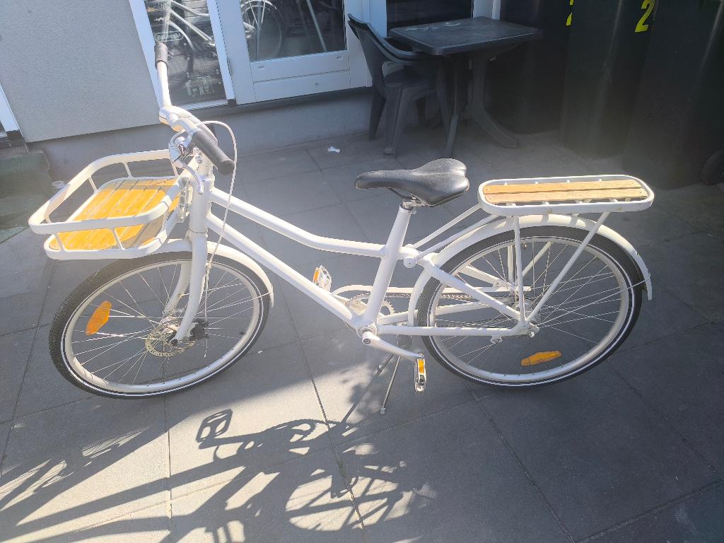 Fiets, Fietsen en Brommers, Fietsen | Dames | Damesfietsen, Ophalen of Verzenden, Zo goed als nieuw, Schijfrem, Overige merken