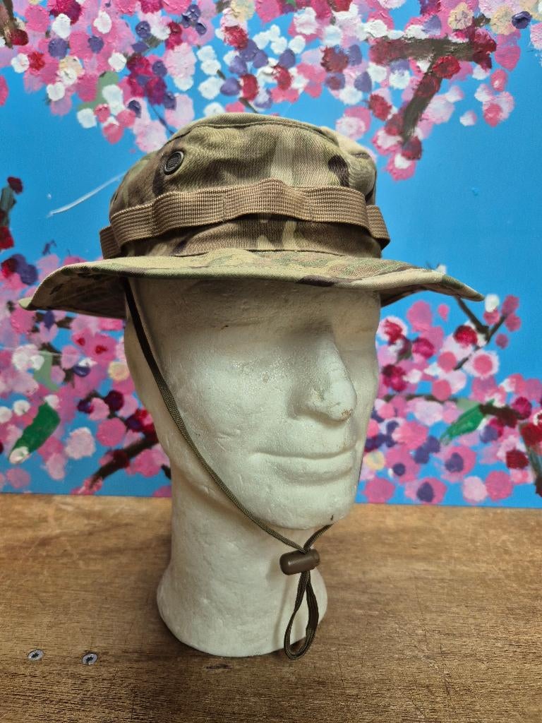 US multicam Jungle hoed , maat 57/58, Ophalen of Verzenden, Landmacht, Amerika, Helm of Baret
