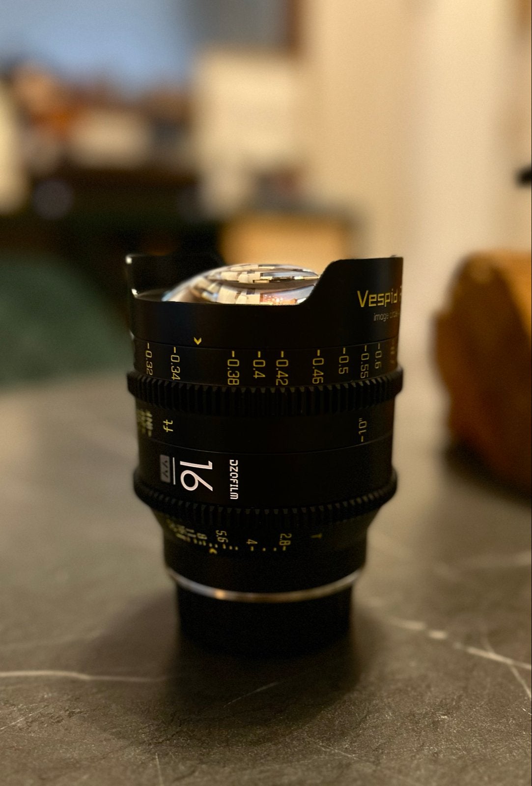 DZOFilm Vespid 16mm T2.8 Cine Lens, Ophalen, Zo goed als nieuw, Groothoeklens