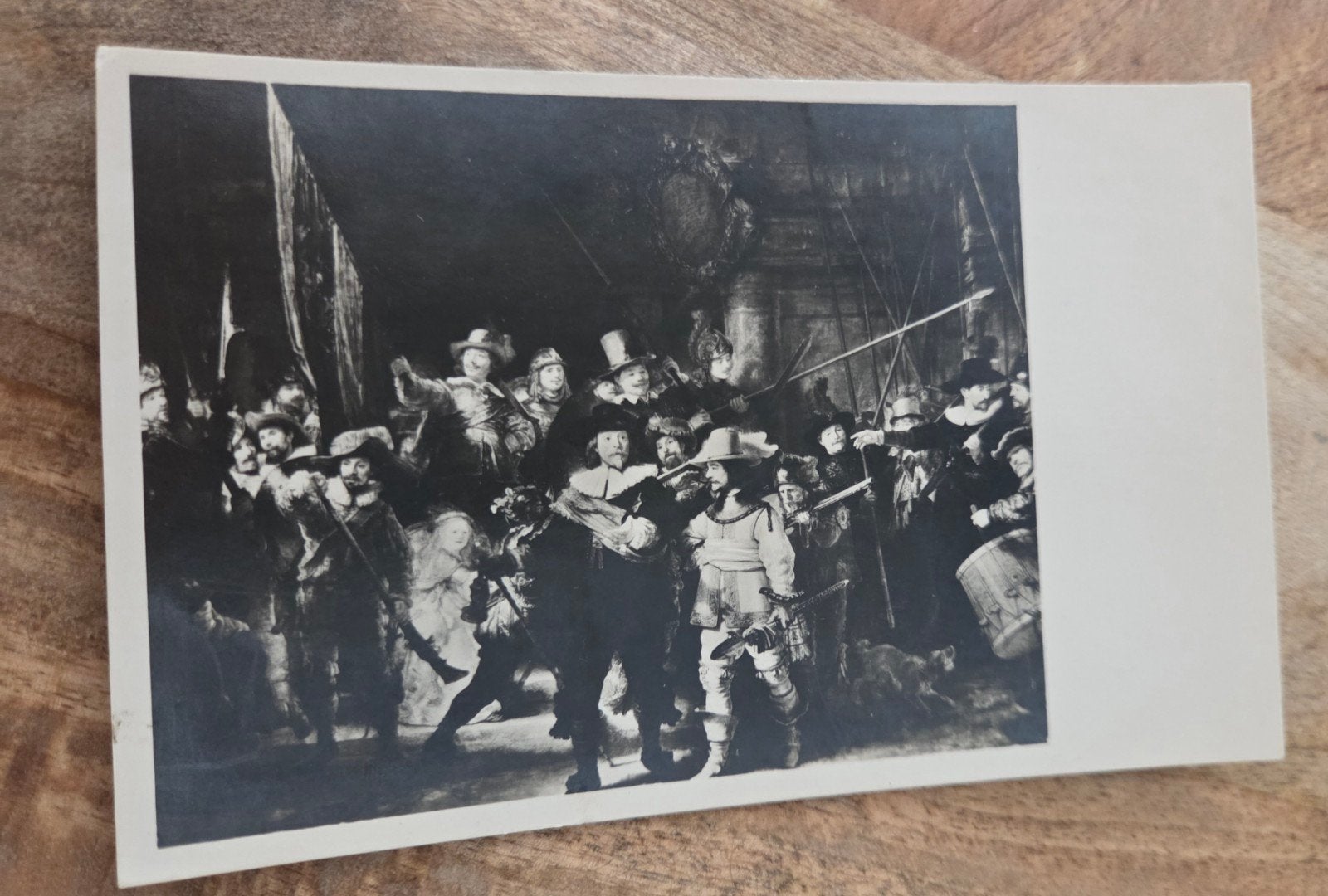 De Nachtwacht - Rembrandt van Rijn, Verzenden, 1940 tot 1960, Ongelopen, Overige thema's