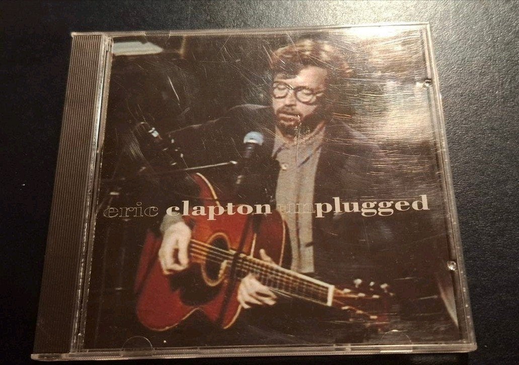 Eric Clapton - Unplugged CD - live-opname, Rock, Gebruikt, Ophalen of Verzenden, Live-album