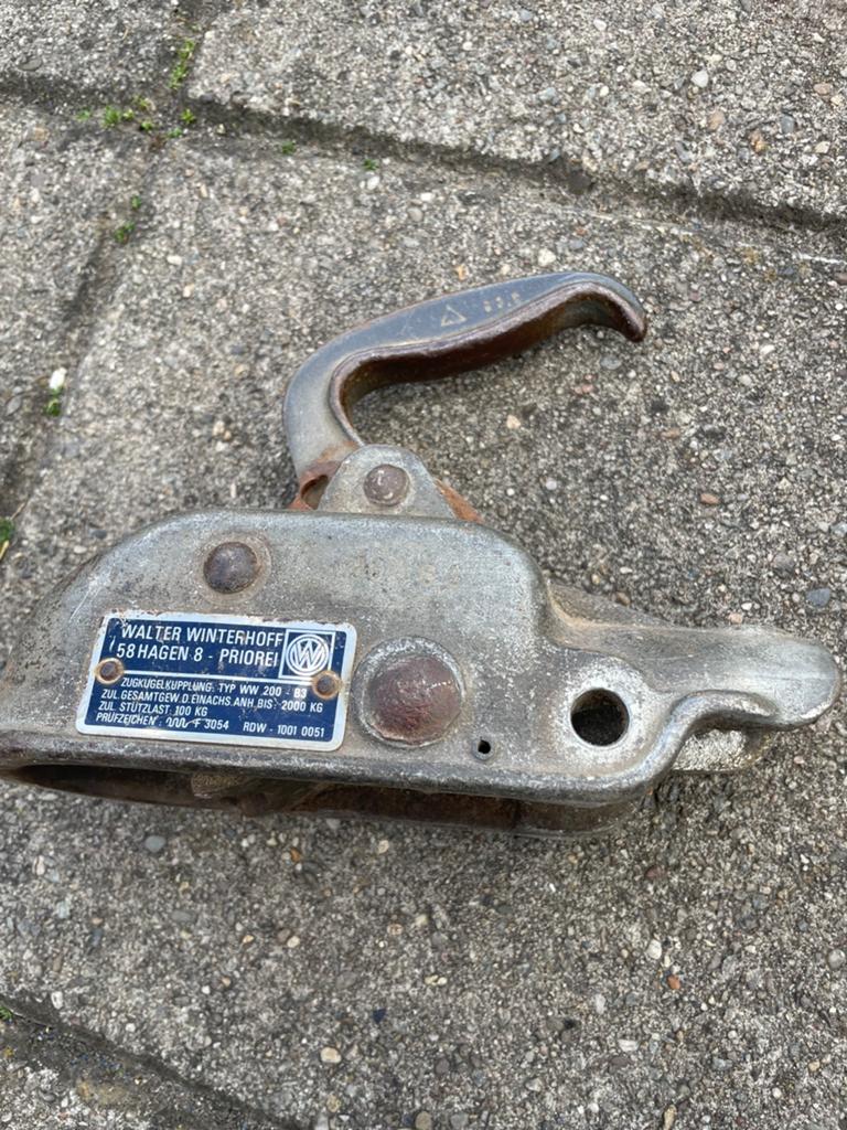 Aanhanger koppeling, Ophalen, Zo goed als nieuw