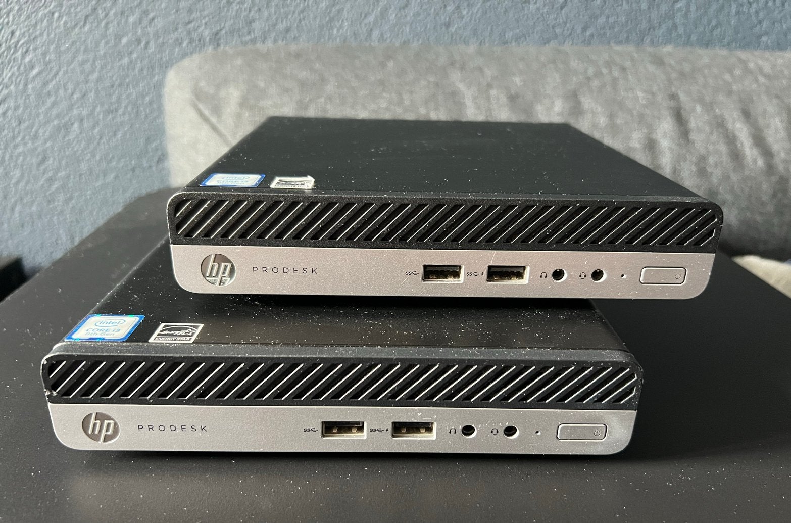 3x HP Prodesk 400 G4 8100T + 8GB RAM + 256GB NVMe SSD, 8 GB, Ophalen of Verzenden, Zo goed als nieuw, SSD