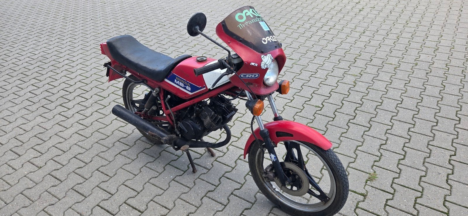 Honda mb8 complete opknapper, Ophalen, Gebruikt, 80 cc, 5 versnellingen
