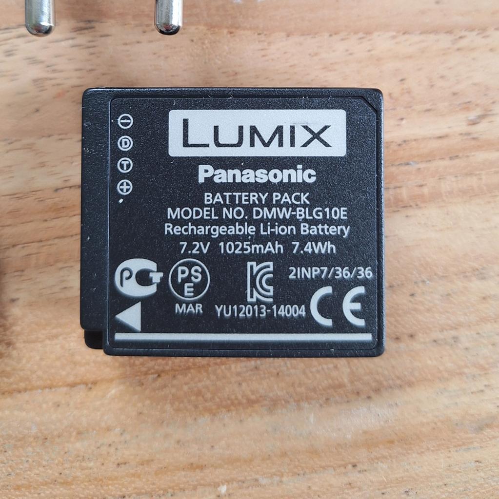 Panasonic DMW-BLG10E batterij, Ophalen of Verzenden, Zo goed als nieuw