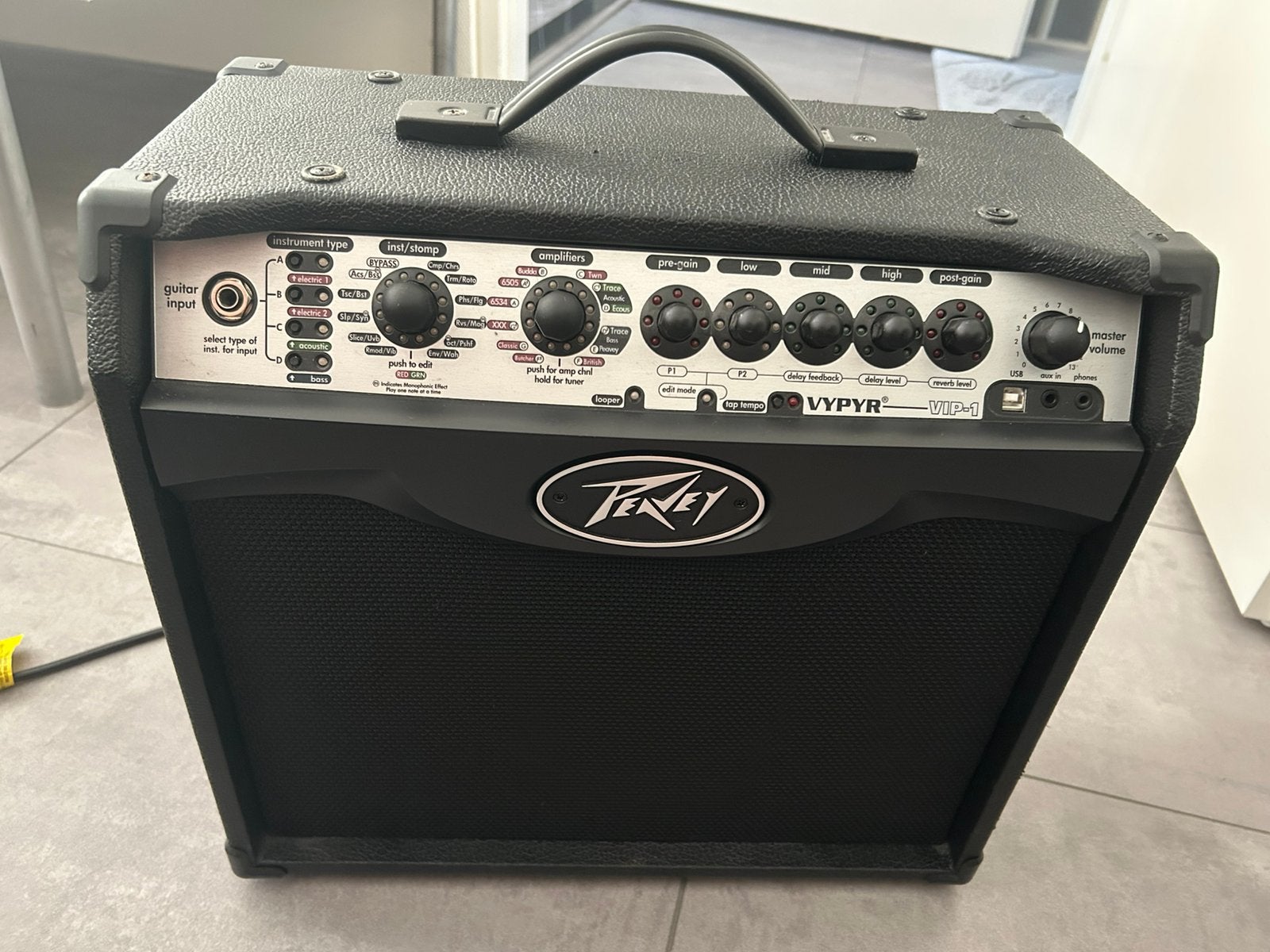 Peavey Vypyr VIP-1 gitaarversterker – Zo goed als nieuw, Ophalen, Zo goed als nieuw, Minder dan 50 watt