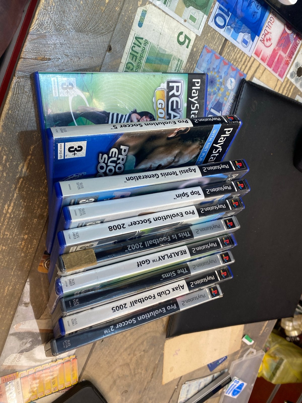 10 PlayStation 2 spellen: voetbal, tennis, golf, Sims, Spelcomputers en Games, Gebruikt, 1 speler, Ophalen of Verzenden, Vanaf 3 jaar