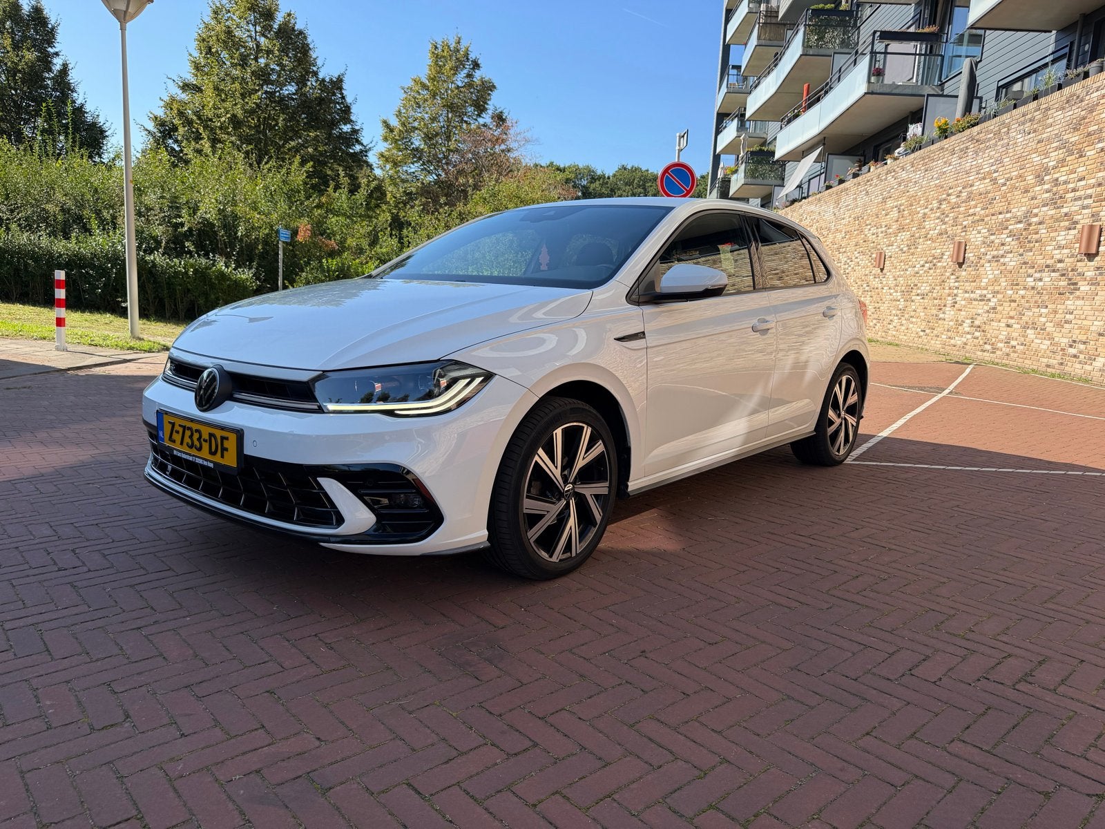 Volkswagen Polo R-line 1.0 TSI 95pk 7-DSG 2022 Wit, 95 pk, 1104 kg, Bedrijf, 600 kg
