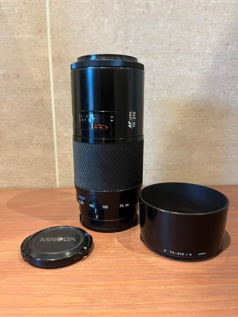 Minolta 70-210mm f/4 af zoom (beercan), Audio, Tv en Foto, Fotografie | Lenzen en Objectieven, Ophalen, Gebruikt, Telelens, Zoom