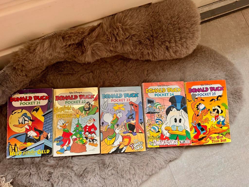 Donald Duck Pockets 21 t/m 30 - Veel eerste drukken, Meerdere stripboeken, Ophalen of Verzenden, Zo goed als nieuw