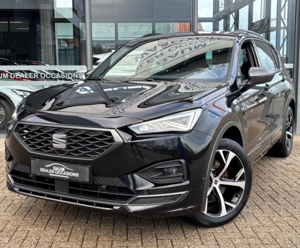 Seat TARRACO 1.4 TSI EHY. PHEV FR 245PK NAVI LEER PDC-CAMERA, Automaat, 4 cilinders, 150 pk, Zwart