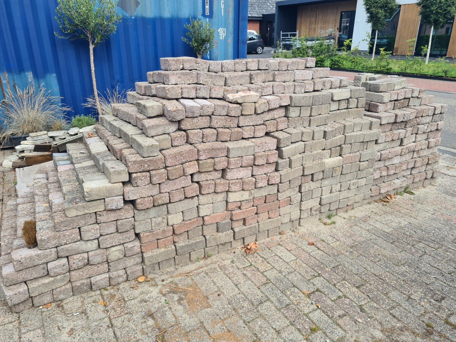 T.E.A.B: Gebruikte betonnen klinkers, Ophalen, Gebruikt, Beton