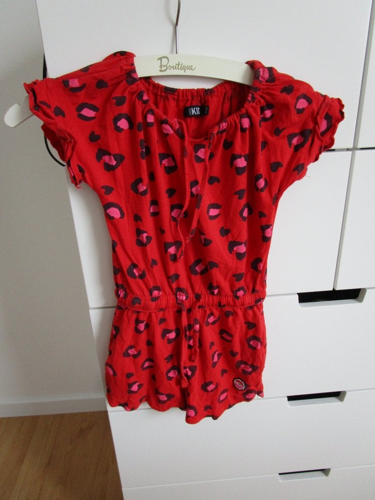 Europe Kids - zomer jumpsuit maat 110/116, Kinderen en Baby's, Kinderkleding | Maat 110, Broek, Europe Kids, Meisje, Ophalen of Verzenden