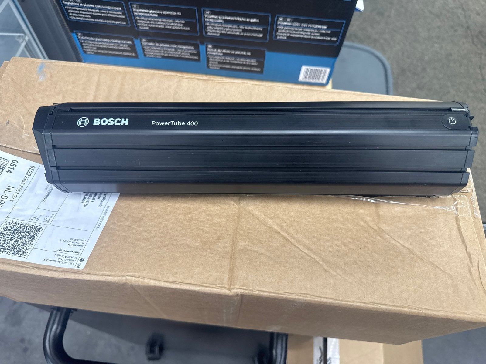 Bosch PowerTube 400Wh verticale accu voor e-bike, Fietsen en Brommers, Fietsaccessoires | Fietsaccu's, Ophalen of Verzenden, Zo goed als nieuw