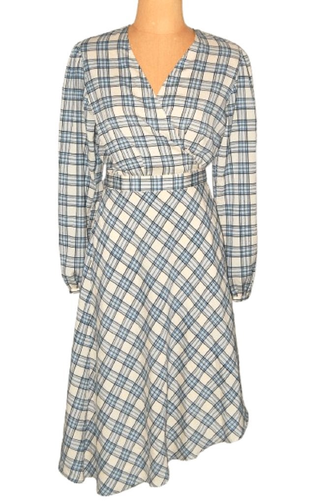 Nieuw Stella Nova jurk, jurkje, blauw/crème, Mt. XS / S, Kleding | Dames, Nieuw, Stella Nova, Knielengte, Maat 36 (S)