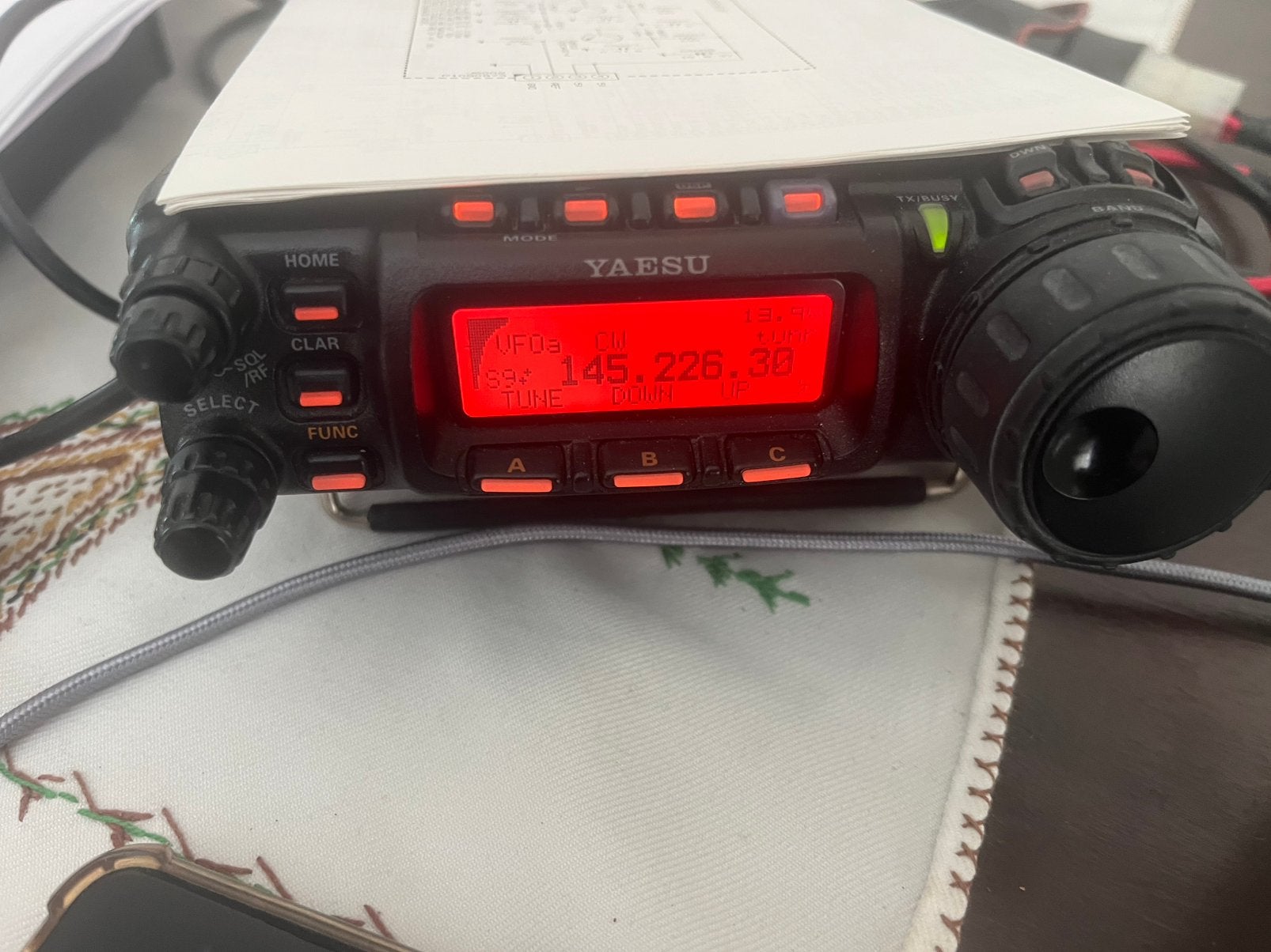 yaesu FT-857D, Telecommunicatie, Ophalen of Verzenden, Zo goed als nieuw