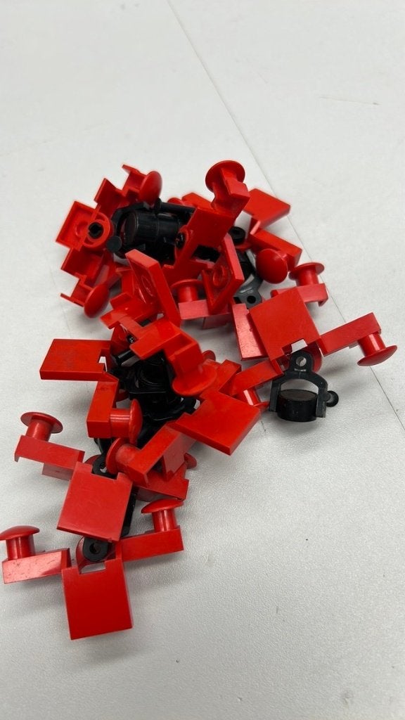 SB2659 Lego trein buffers rood per stuk, Kinderen en Baby's, Ophalen of Verzenden, Gebruikt