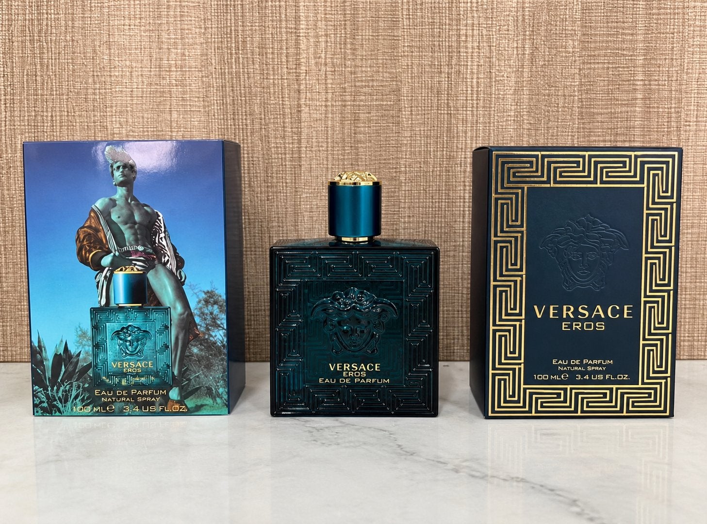 Versace Eros Eau de Parfum 100ml - Nieuw in doos, Ophalen of Verzenden, Nieuw