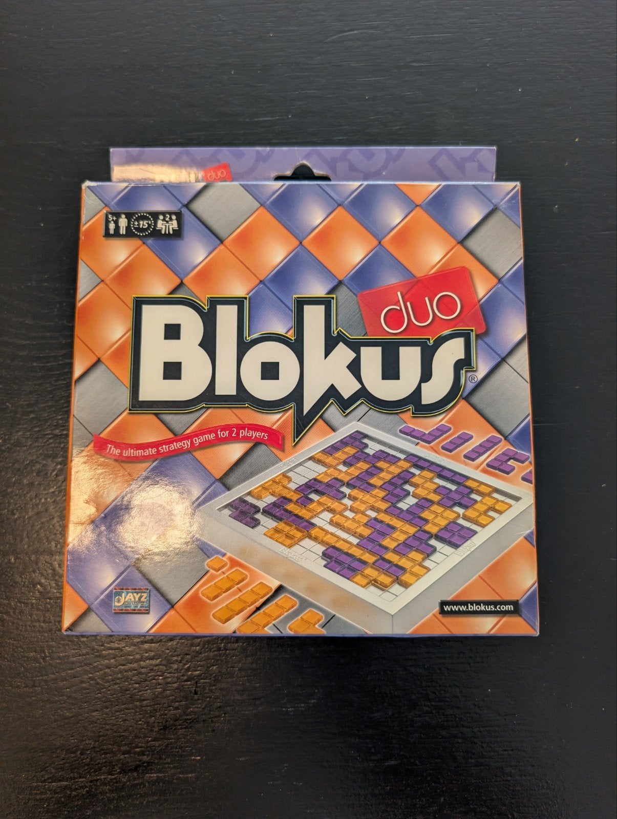 Blokus Duo: Strategisch bordspel voor 2 spelers, Hobby en Vrije tijd, Gezelschapsspellen | Bordspellen, Zo goed als nieuw, Een of twee spelers