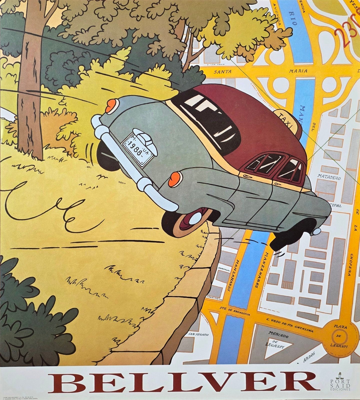 Fernando Bellver Publisher; Port Said Ediciones, Taxi!, Boeken, Eén comic, Ophalen of Verzenden, Nieuw, Europa