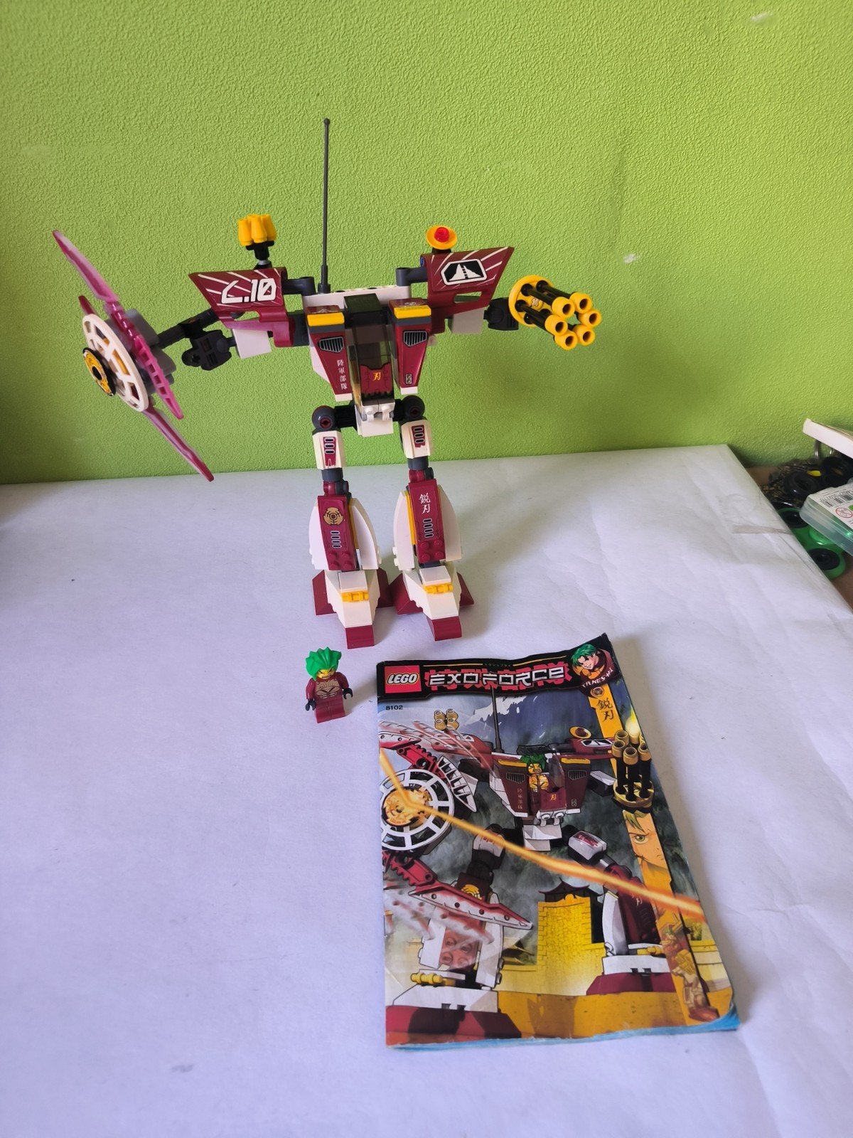 Lego Exo-Force 8102 Blade Titan, Gebruikt, Overige thema's, Lego, Ophalen of Verzenden