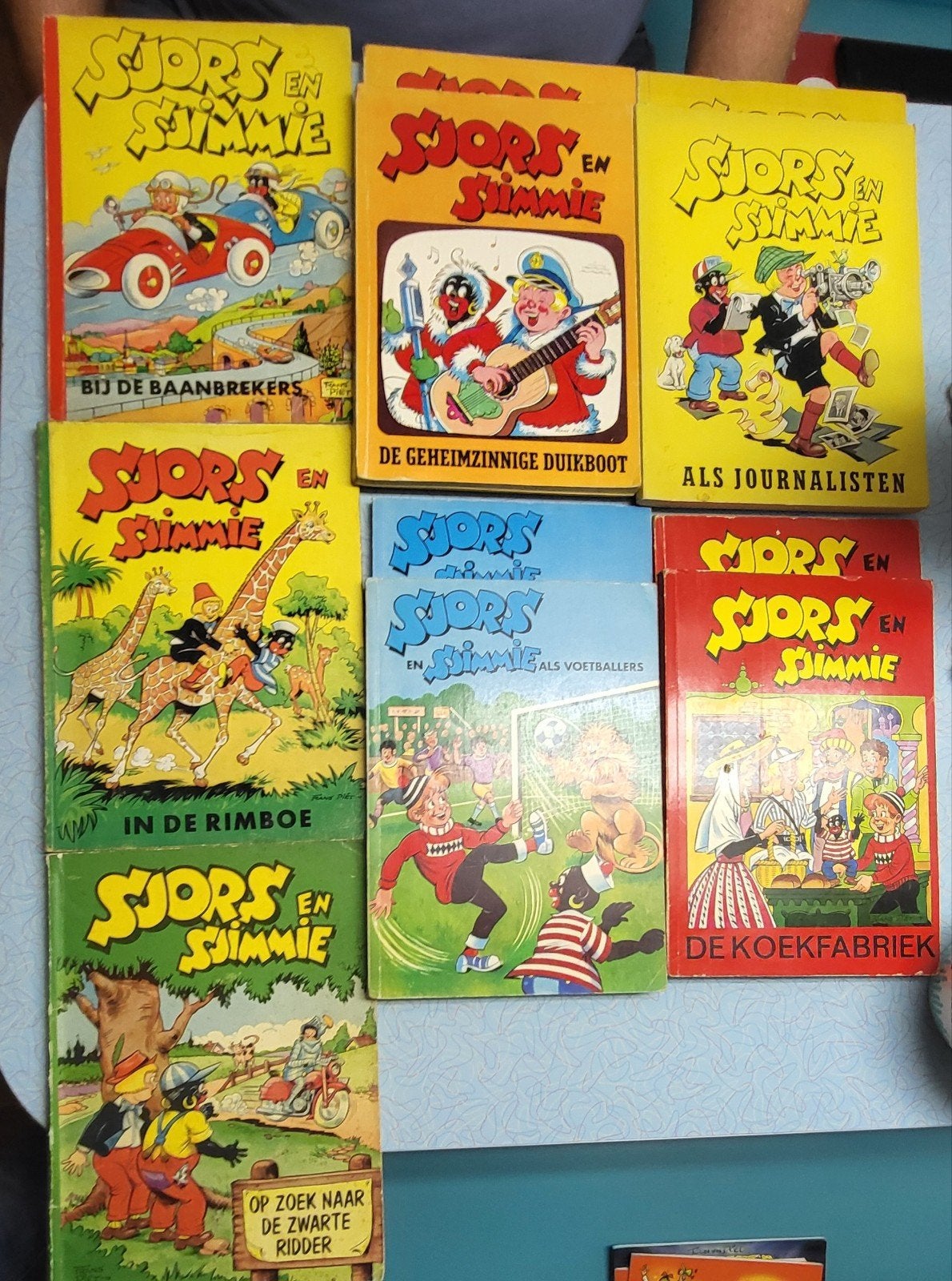 Sjors en Sjimmie stripboeken - Diverse titels, Boeken, Meerdere stripboeken, Ophalen of Verzenden, Gelezen, Frans Piët