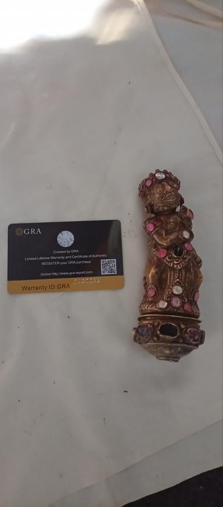 Raksasha greep, Sieraden, Tassen en Uiterlijk, Edelstenen, Ophalen of Verzenden