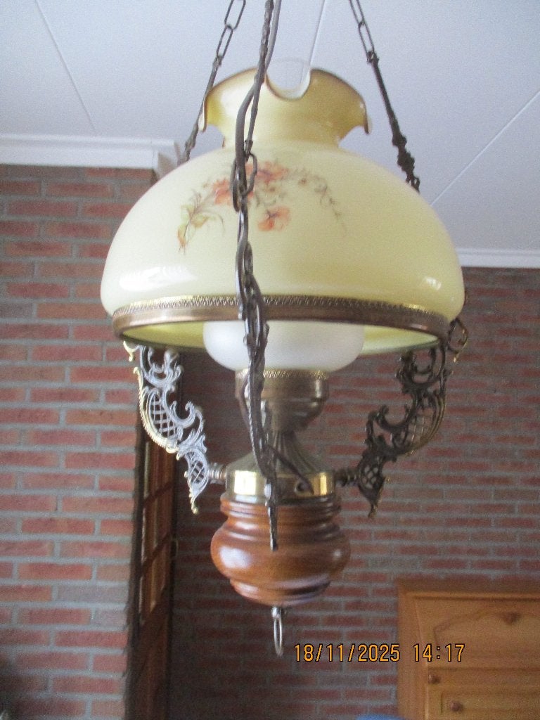 woonkamer lamp retro, Huis en Inrichting, Lampen | Hanglampen, Ophalen, Gebruikt