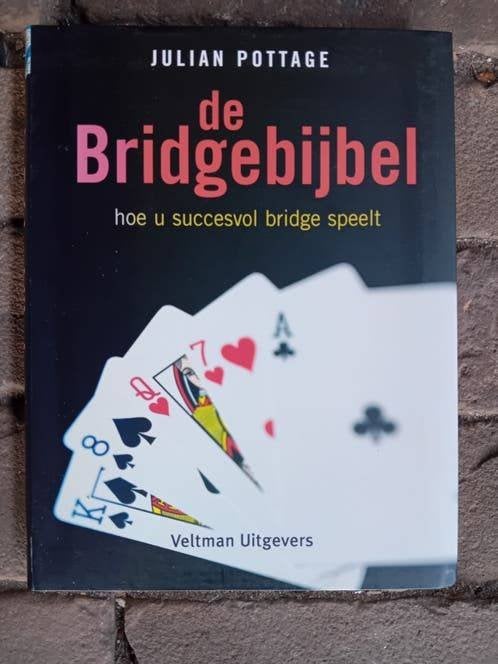Julian Pottage - De bridgebijbel - succes vol bridge spelen, Hobby en Vrije tijd, Een of twee spelers, Ophalen of Verzenden, Zo goed als nieuw