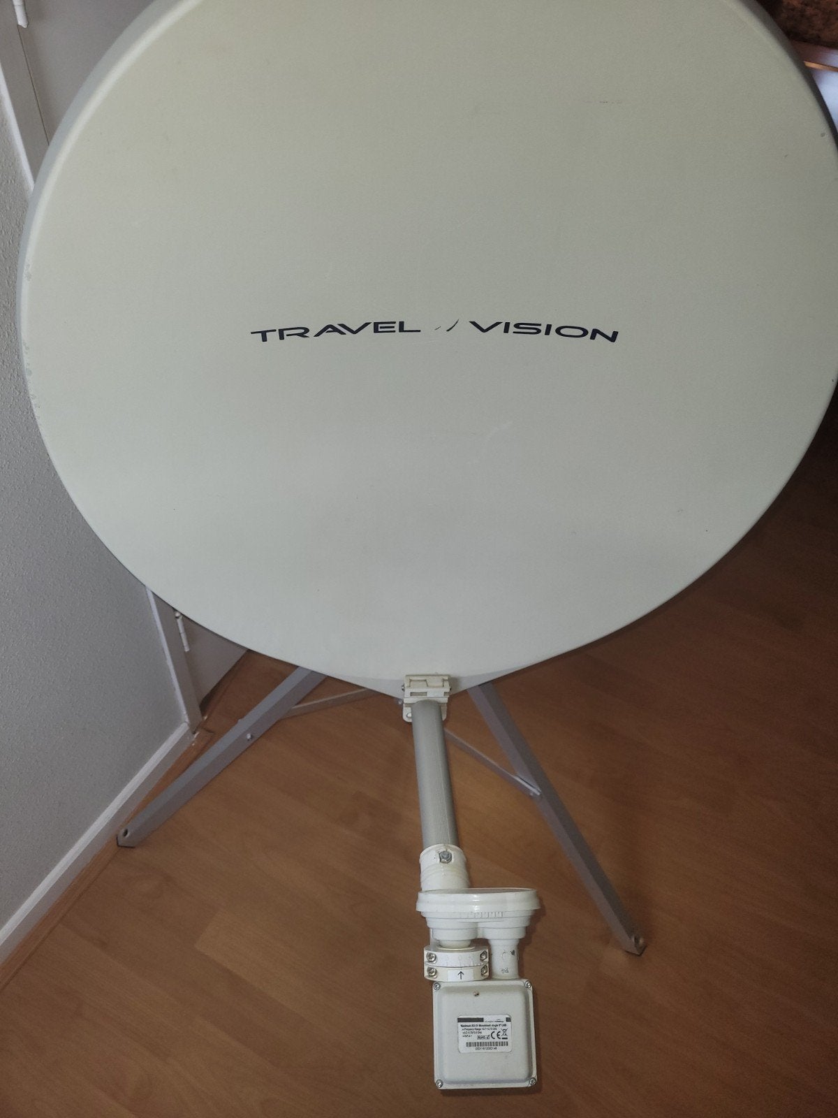 Sateliet schotel reciever en kaart., Telecommunicatie, Ophalen