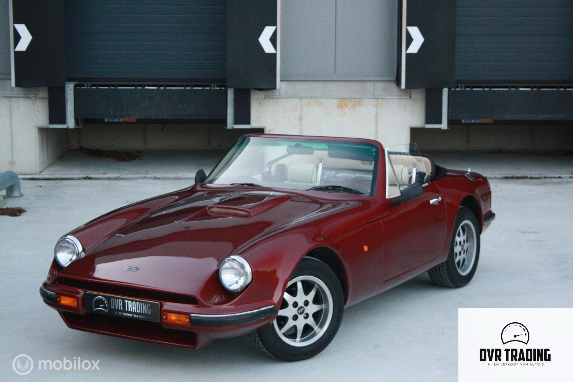 TVR 290S S2 2.9L V6 1990 Liefhebbersauto Historie Hobbyauto!, Auto's, Achterwielaandrijving, Gebruikt, Cabriolet, Bedrijf