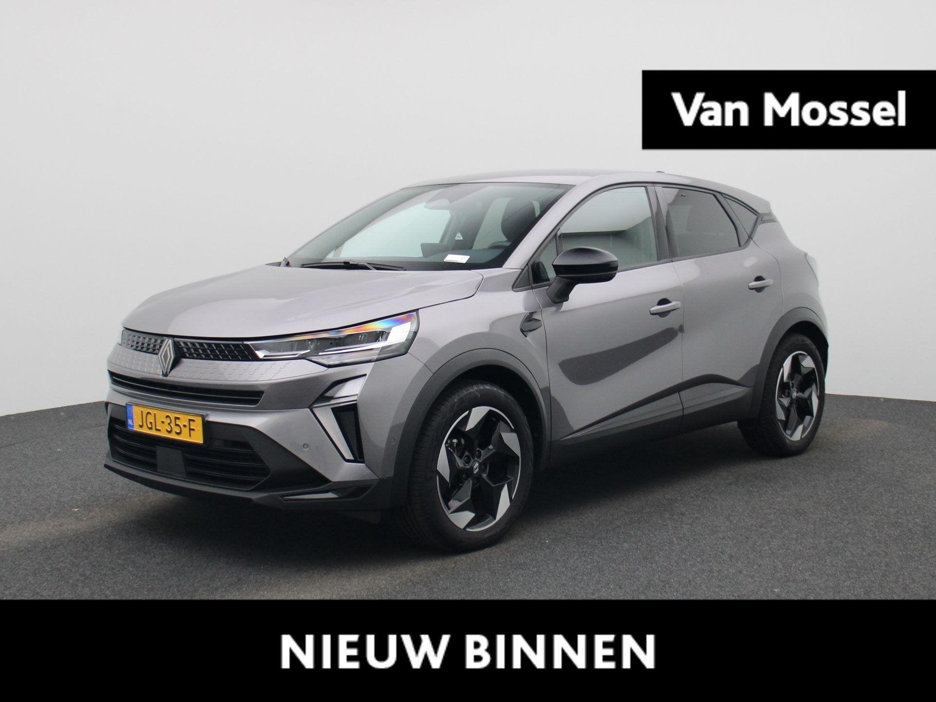 Renault Captur 1.8 E-Tech full hybrid 160 techno | Climate C, Auto's, 4 cilinders, Parkeersensor, Leder en Stof, Origineel Nederlands
