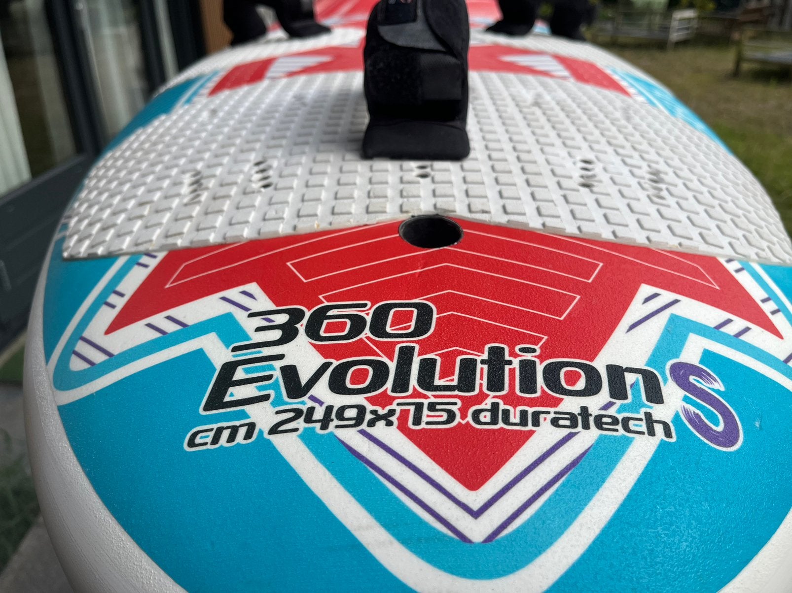 RRD 360 Evolution S 249 x 75 surfboard, Watersport en Boten, Windsurfen, Gebruikt, Plank, RRD, Minder dan 250 cm, Met vin(nen)
